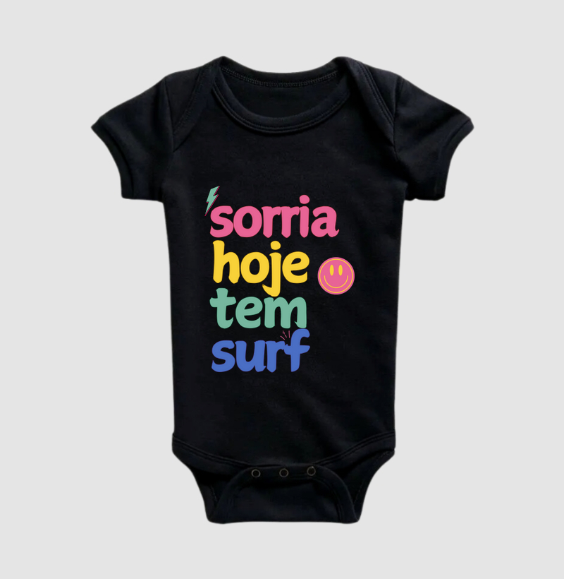 SORRIA, HOJE TEM SURF.