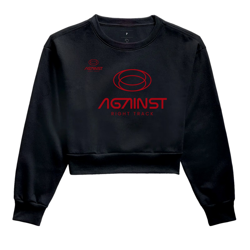 Camiseta Preta Logo Vermelho