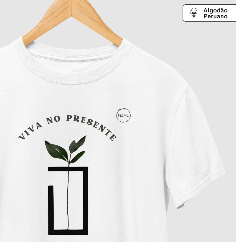 Camiseta Premium KIRI - Viva no Presente - Min