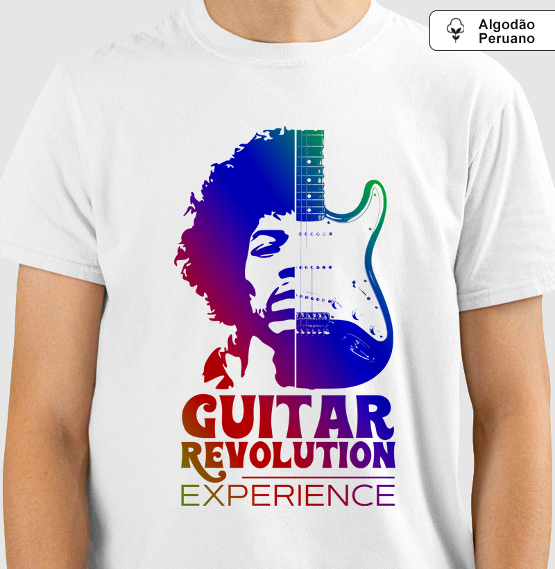 Camiseta Guitar Revolution Pima