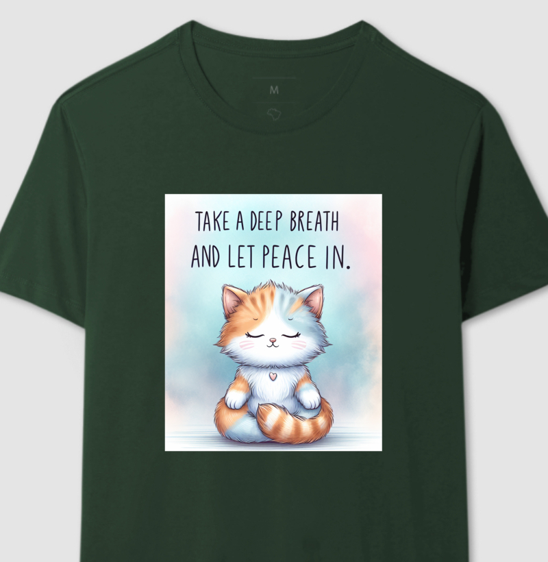 Take a deep breath and let peace in
