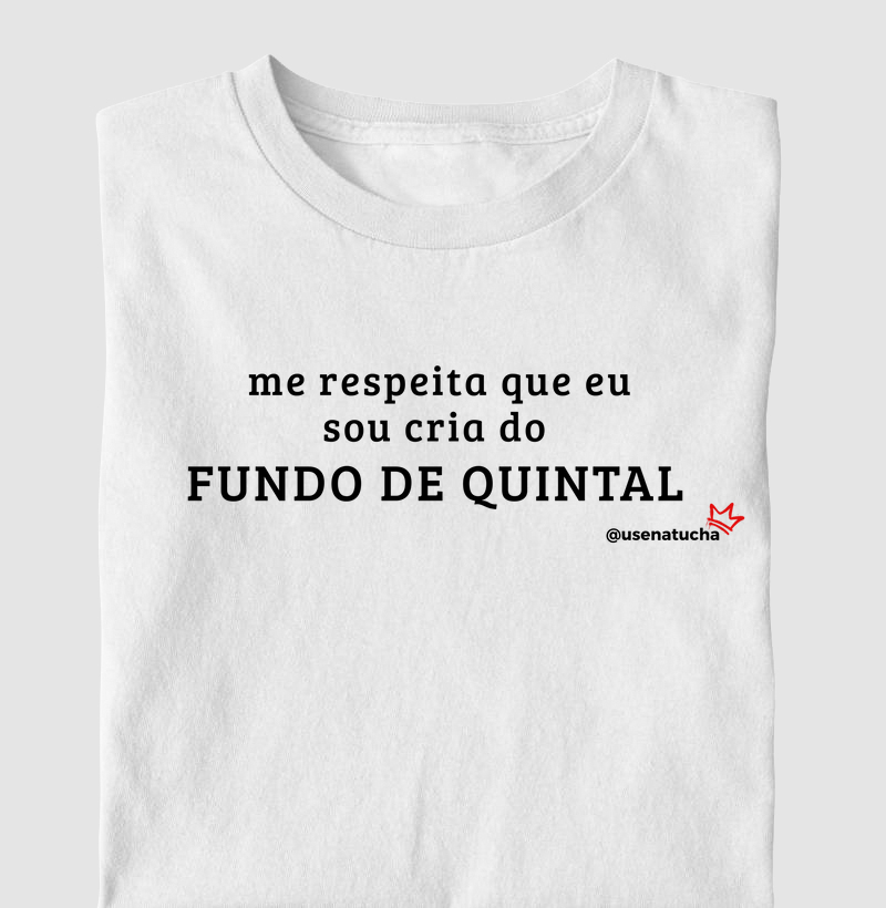 SOU CRIA DO FUNDO DE QUINTAL