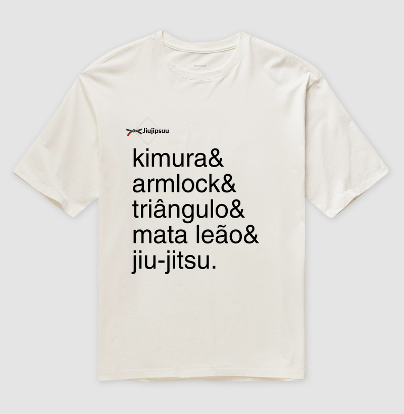 Camisa Jiu Jitsu Frases 