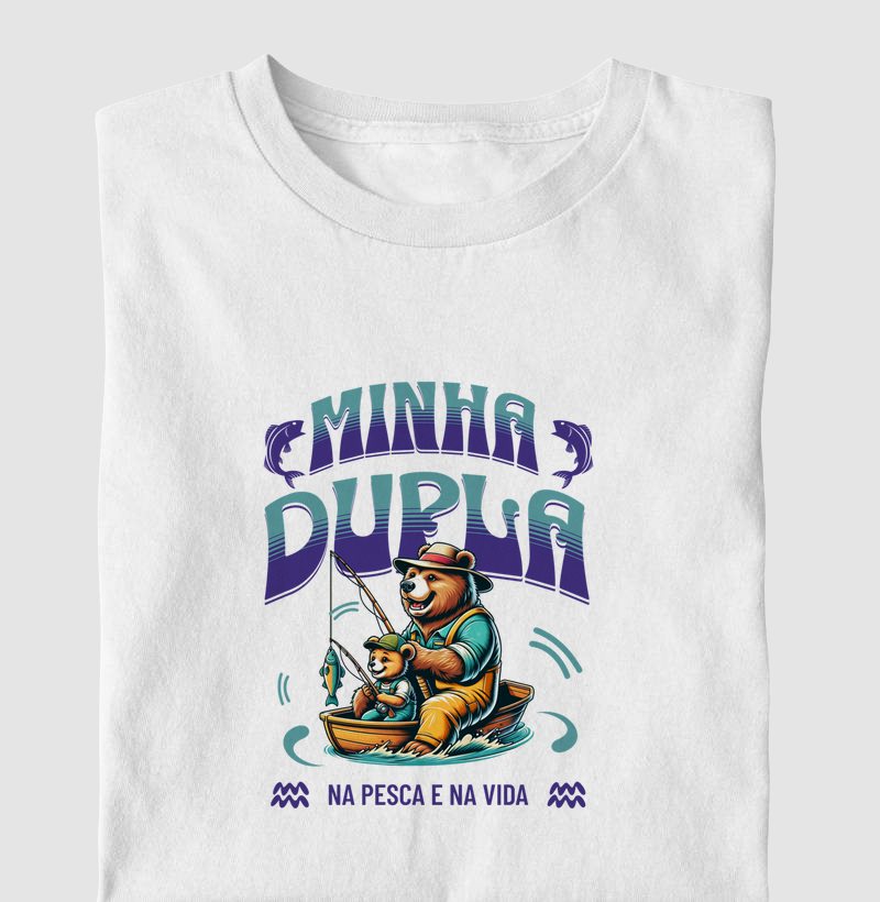 CAMISETA INFANTIL - MINHA DUPLA