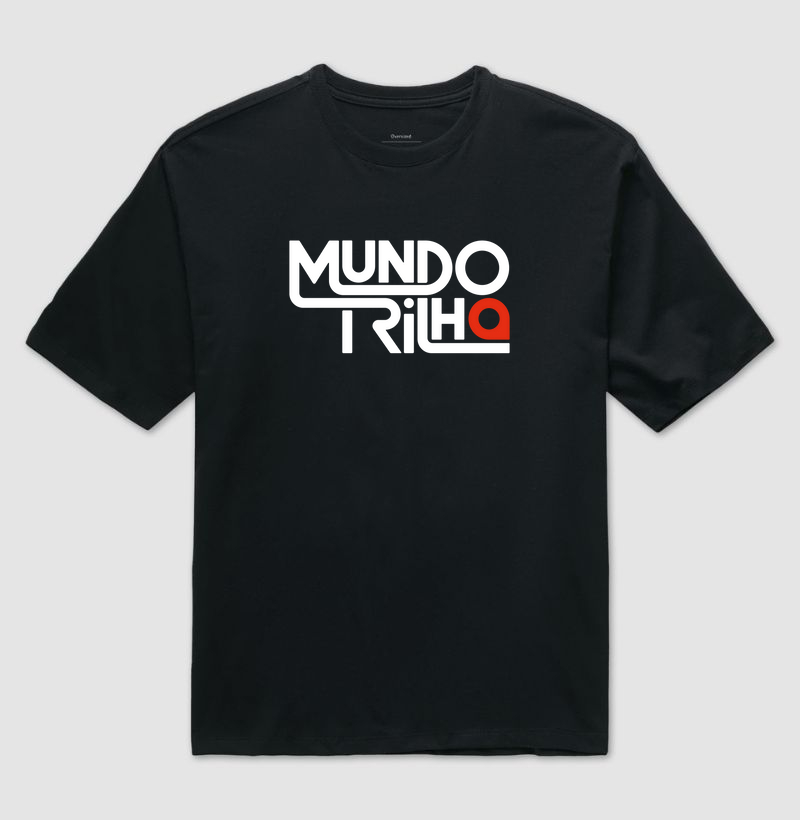 Camiseta Oversized -Mundo Trilha