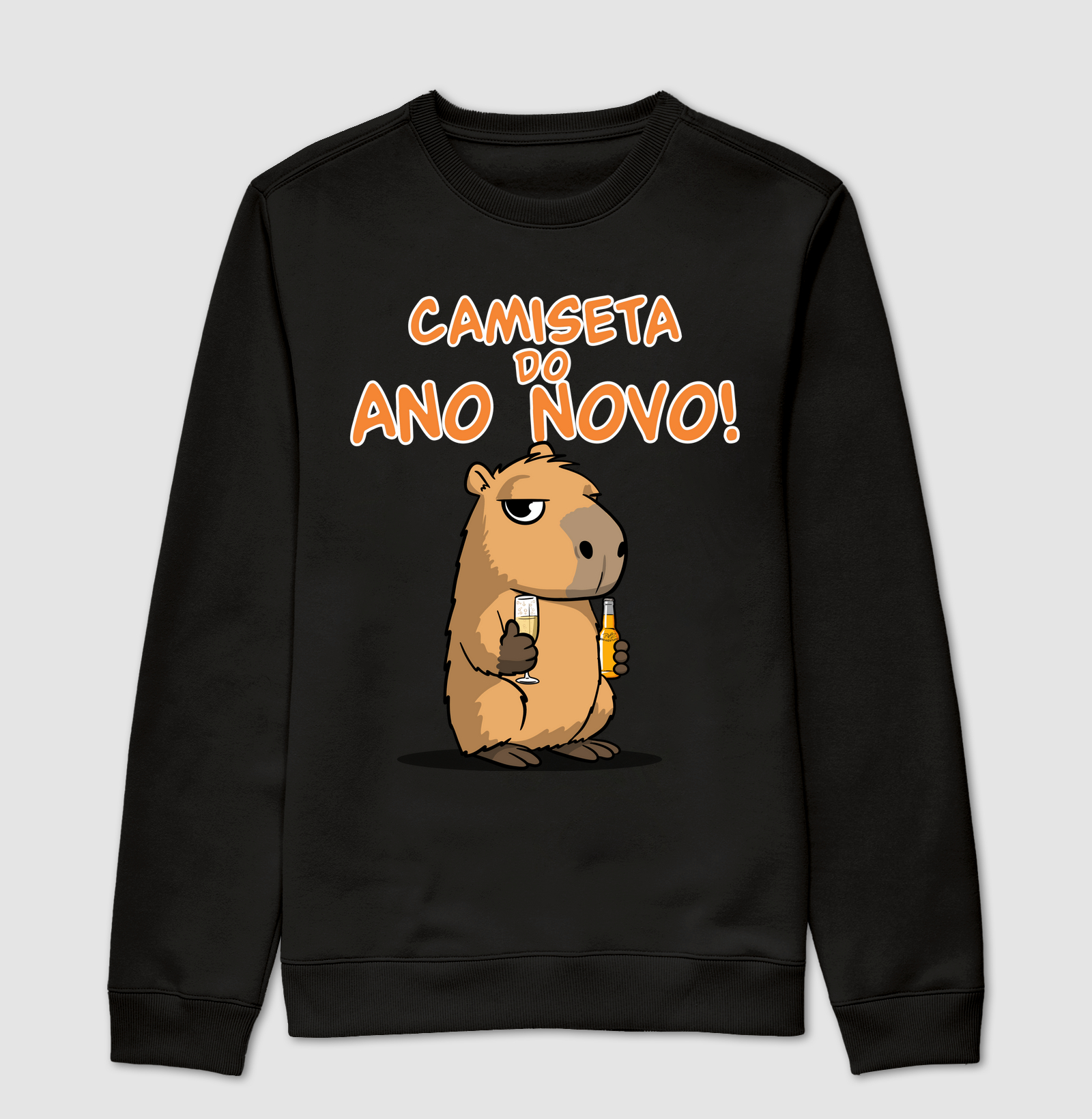 Camiseta Capivara Ano Novo