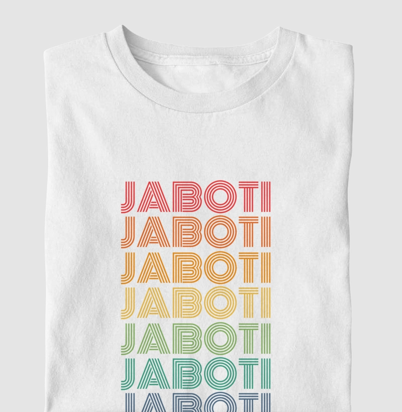 Jaboti Letreiro Retrô
