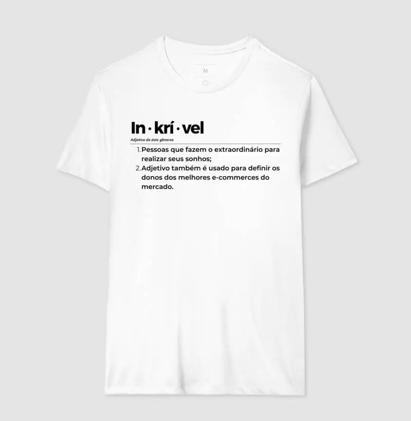 CAMISETA PREMIUM DICIONÁRIO 