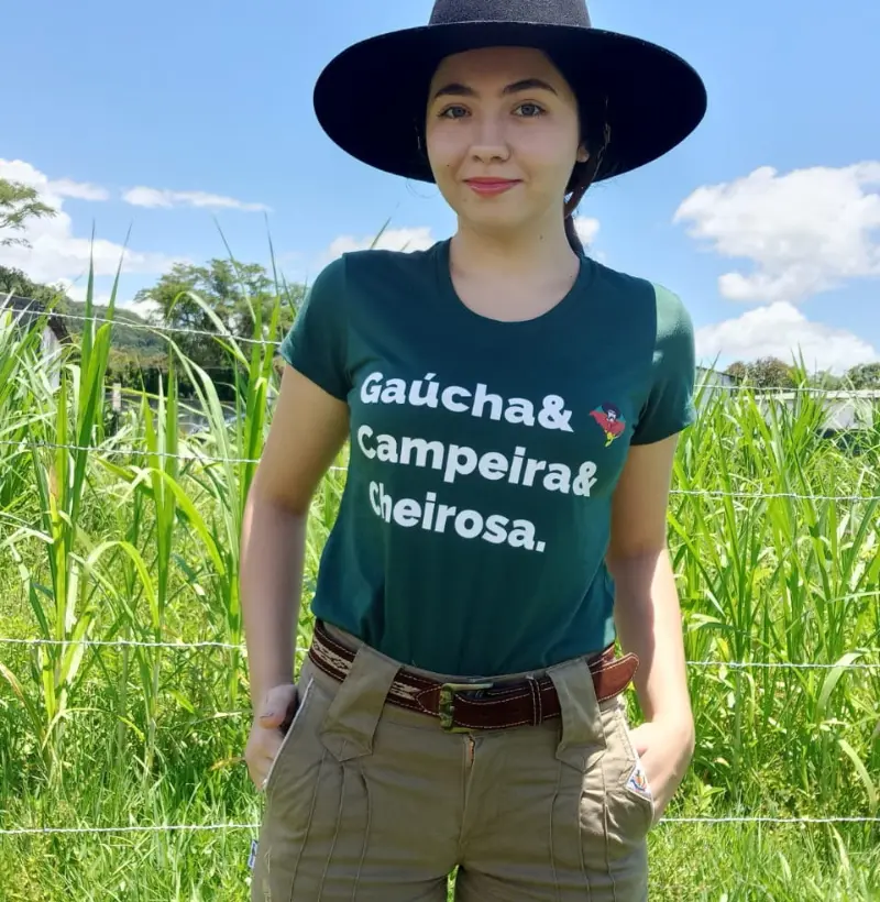 GAÚCHA CAMPEIRA CHEIROSA