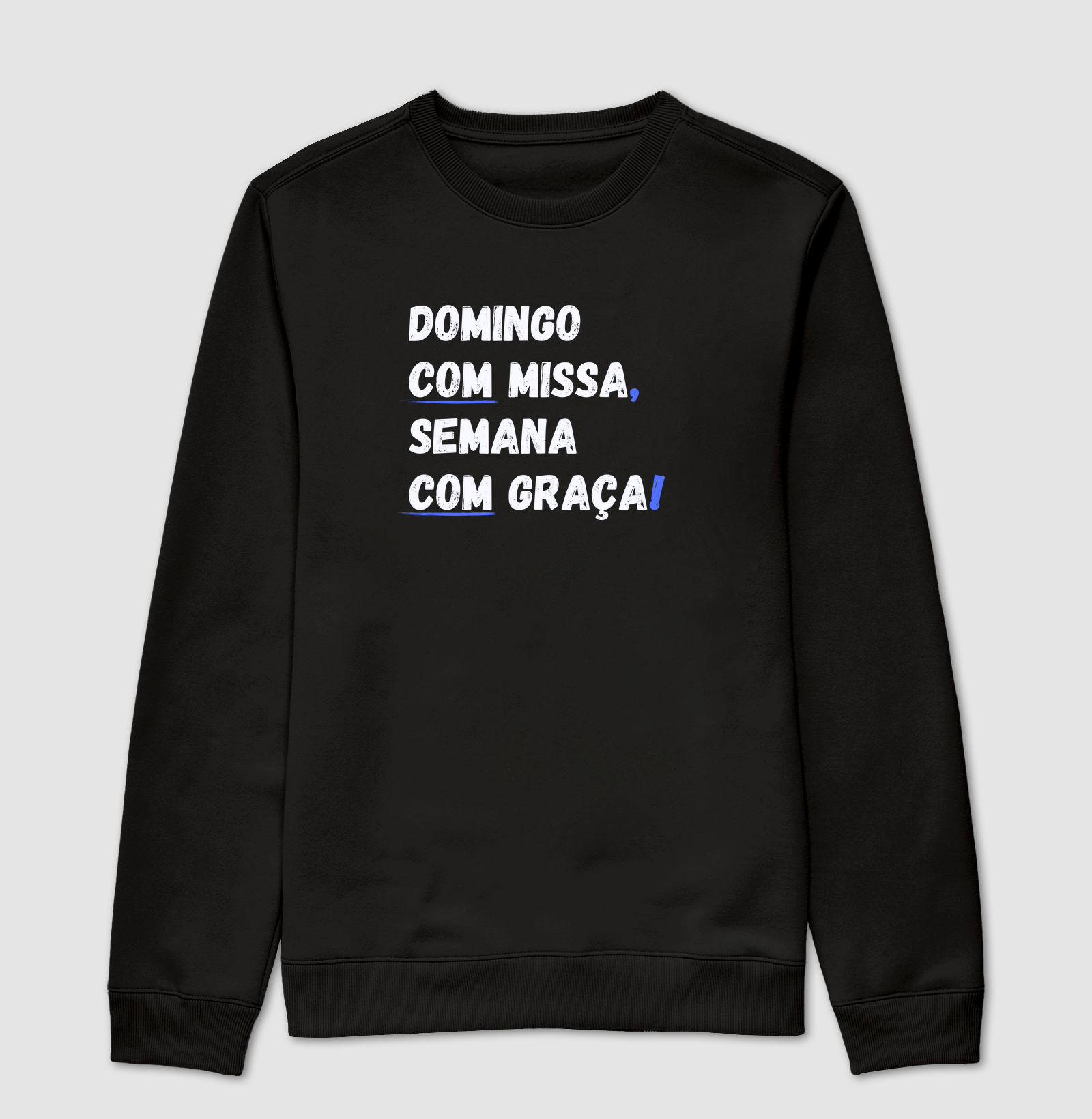 Domingo com Missa estampa grande