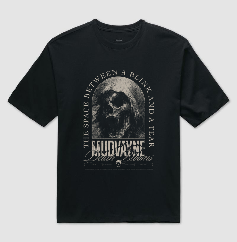 OVERSIZED MUDVAYNE DEATH BLOOMS