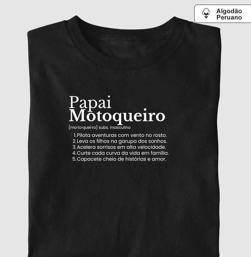 Papai Motoqueiro - definição (algodão peruano)
