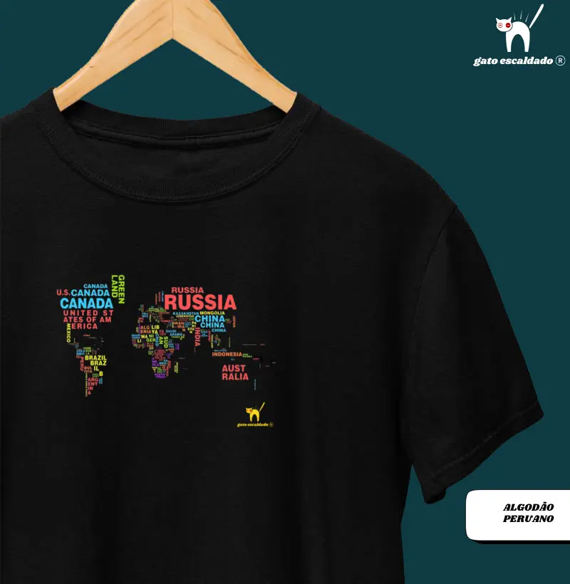Camiseta Um Mundo a Explorar