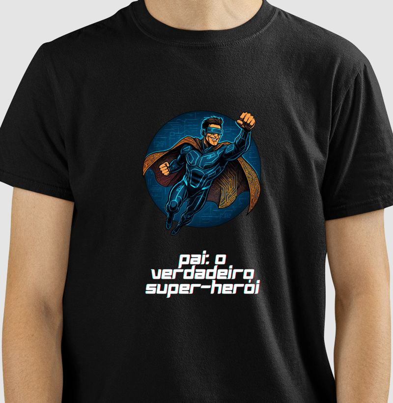 Pai Super-Herói Cyber: O Poder da Paternidade