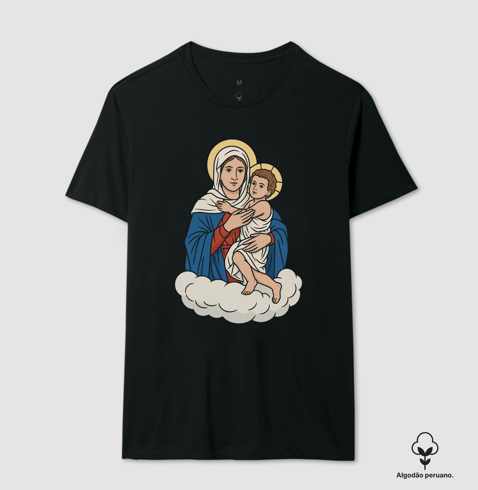 Nossa Senhora do menino Jesus Nuvens