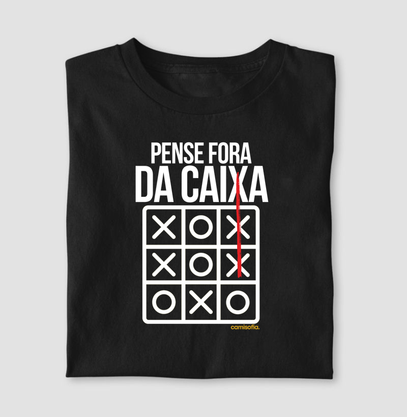 Camiseta Pense Fora da Caixa