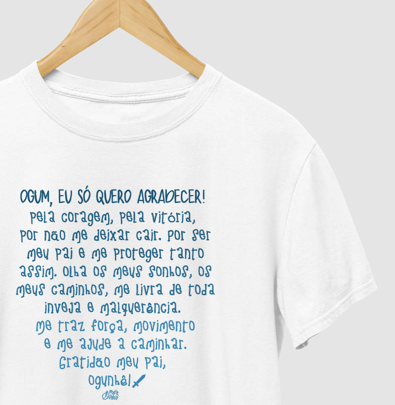 Carta à Ogum Blue Maria Patuá