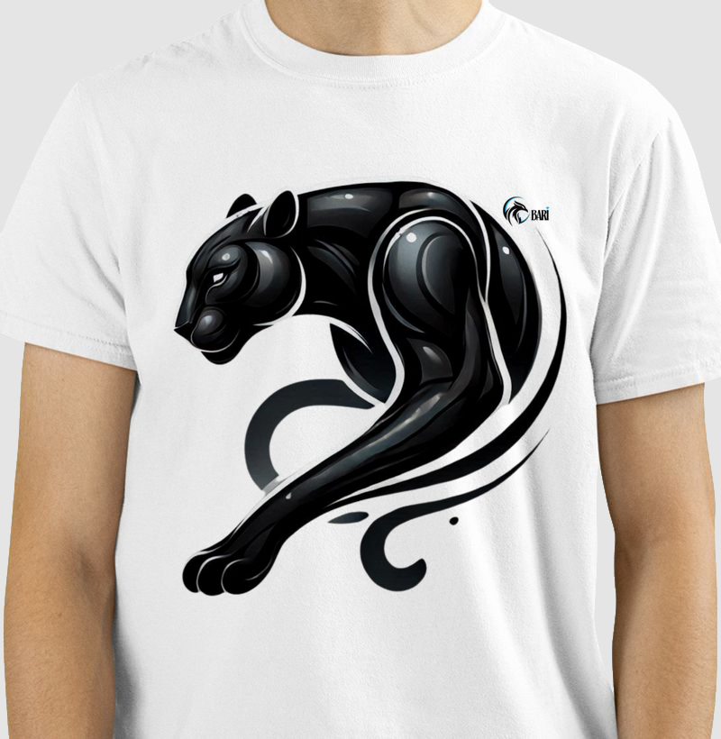Camiseta Pantera Negra - Estampa Exclusiva