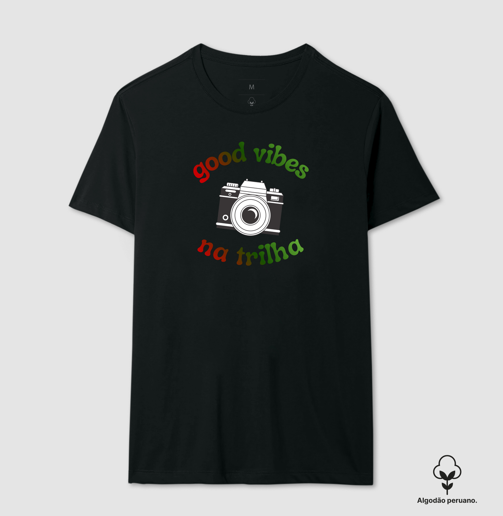 Camiseta Good Vibes na Trilha