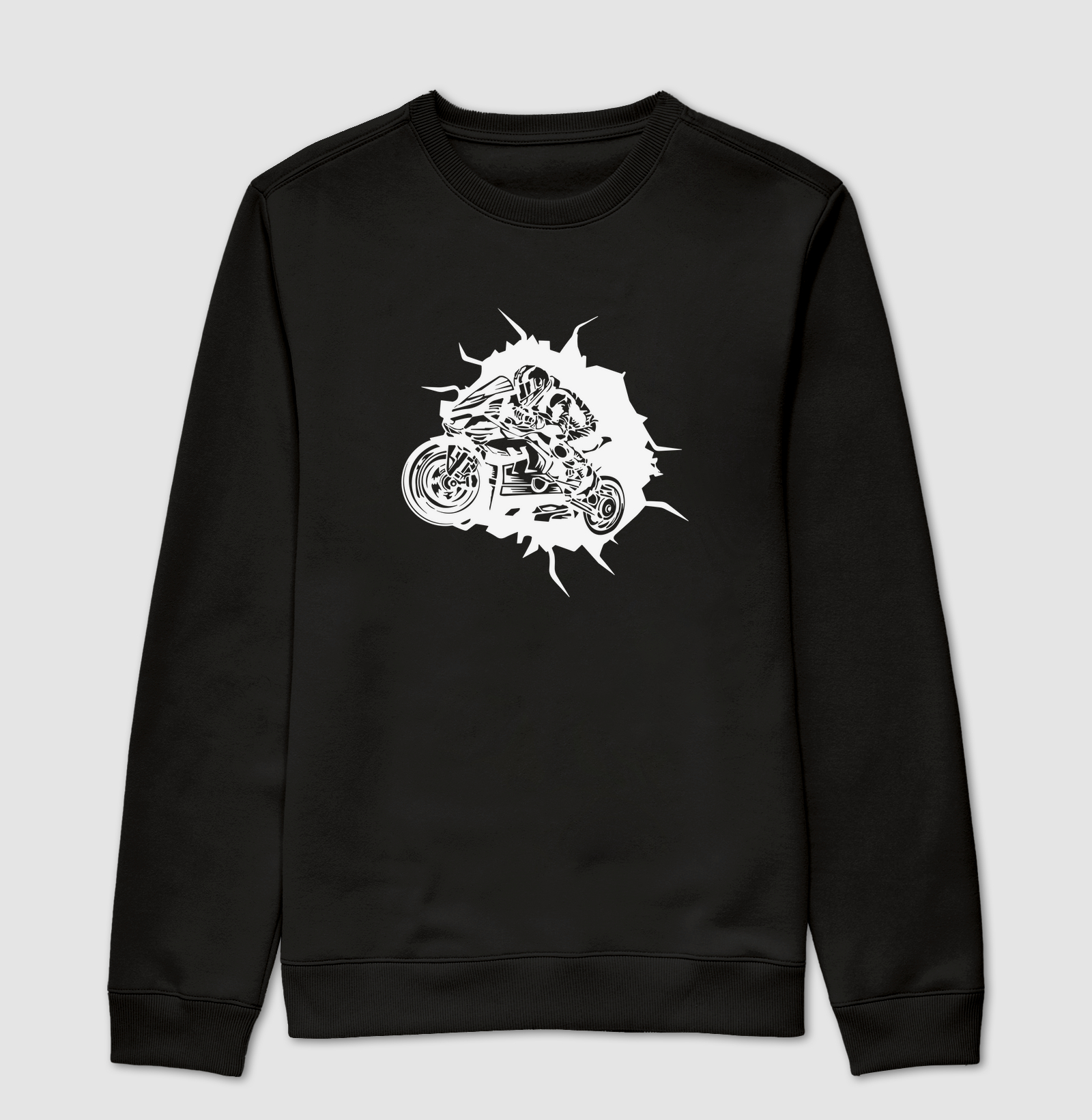 Silhueta de moto italiana