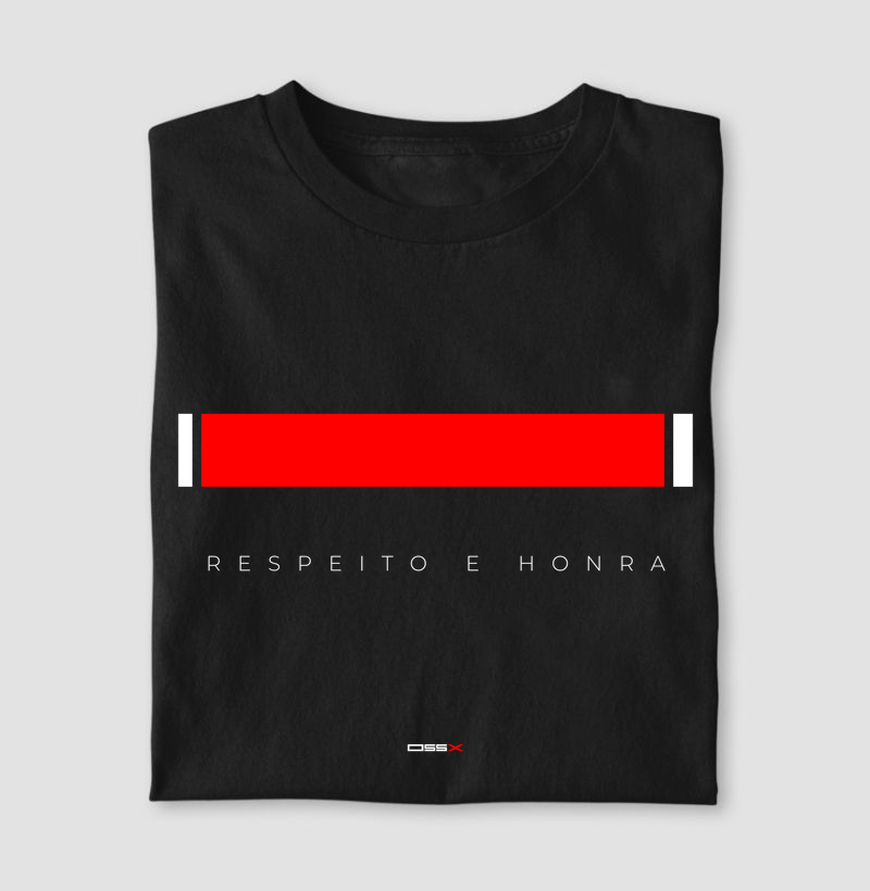 Camiseta Respeito e Honra | Jiu Jitsu | OSSX