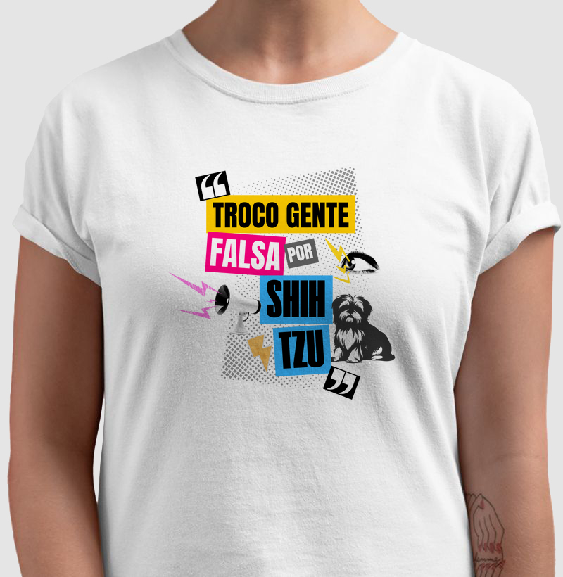 Troco gente falsa por Shih Tzu