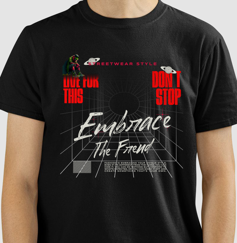 camiseta streetwear