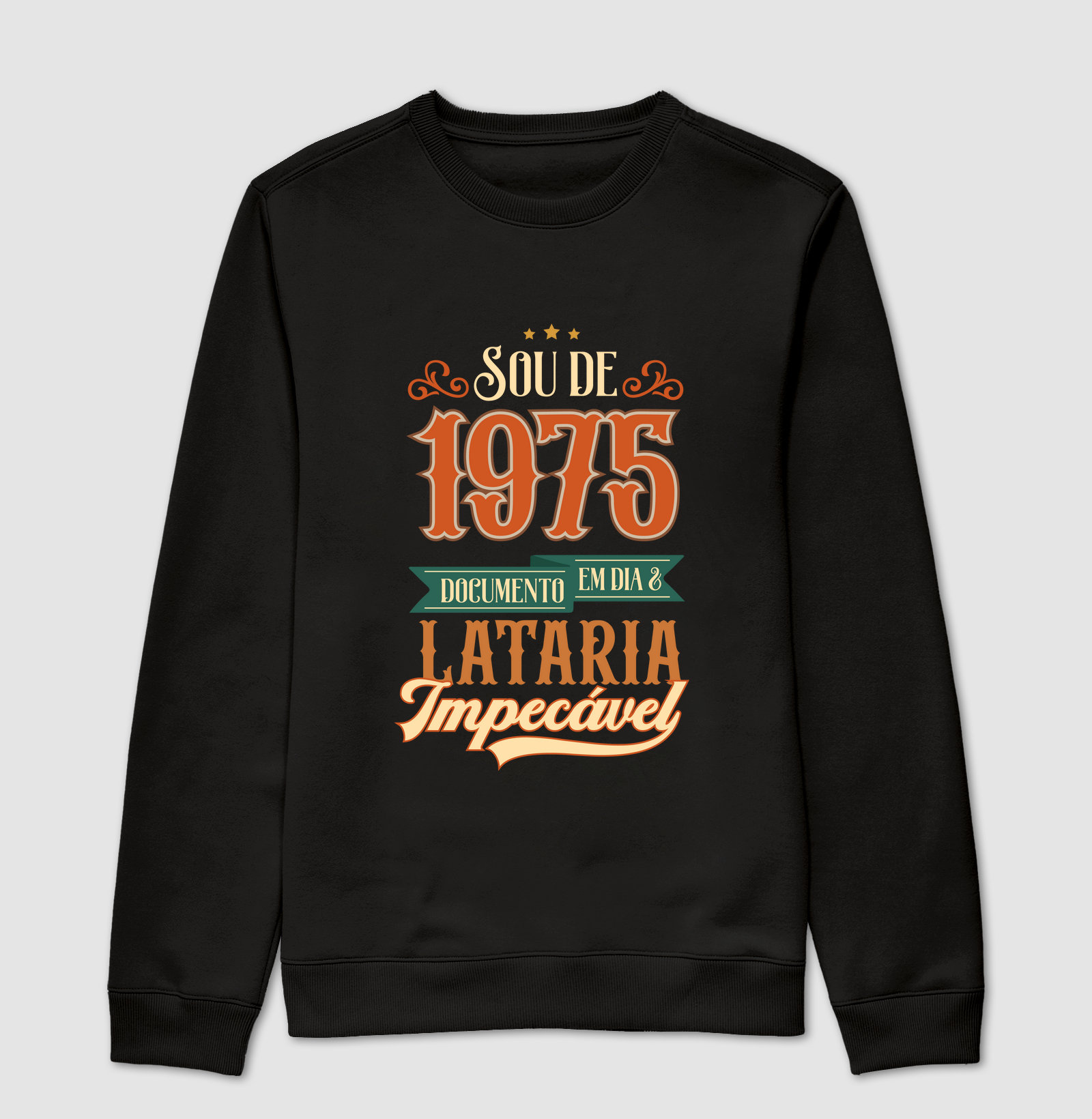 Sou de 1975. Documento em dia & lataria impecável