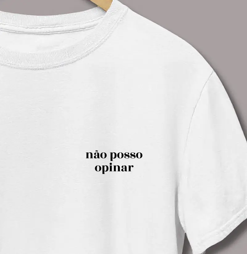 Não Posso Opinar