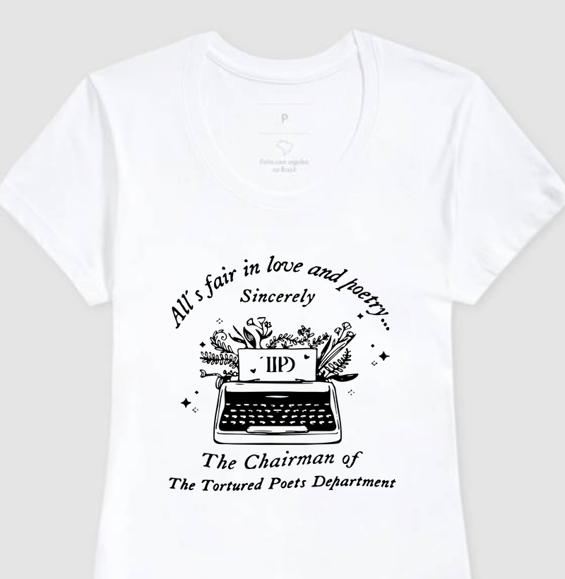 T-SHIRT ESTAMPADA TAYLOR SWIFT