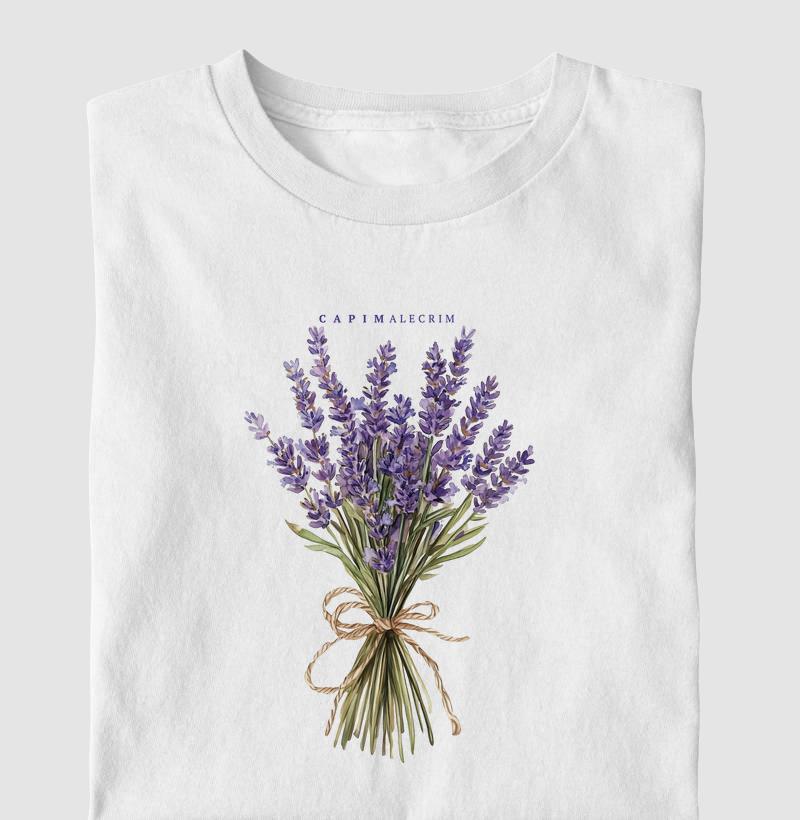 Camiseta Infantil - Toque de Lavanda