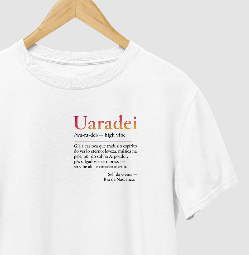 UARADEI SOLAR | Confecção Reserva 🦜