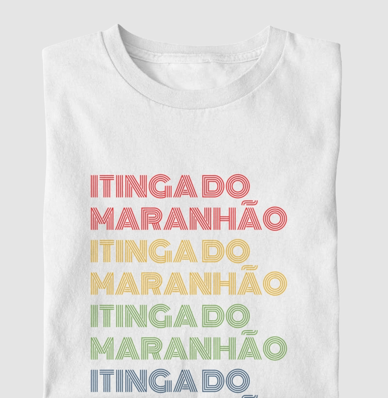 Itinga do Maranhão Letreiro Retrô