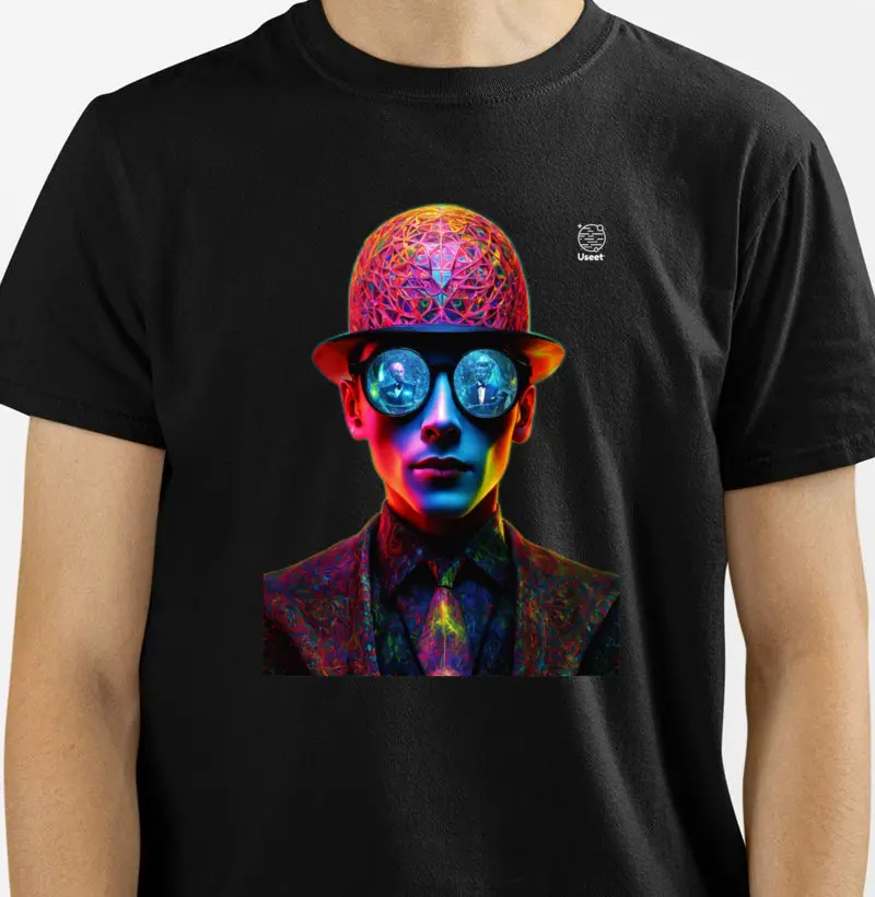 Camiseta psicodélica