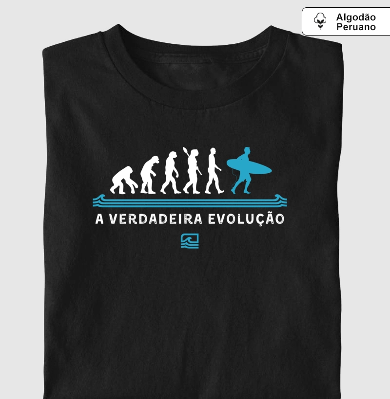 "A Verdadeira Evolução" (Algodão Peruano)
