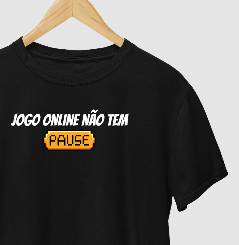 Jogo online não tem PAUSE