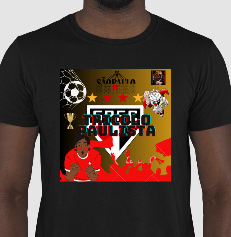 CAMISETA PERSONALIZA TRIBO SÃO PAULO 