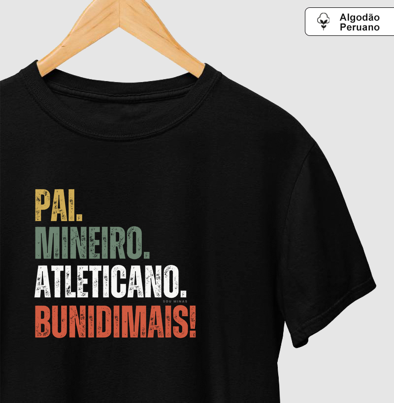 Pai Atleticano bunidimais - Algodão Peruano