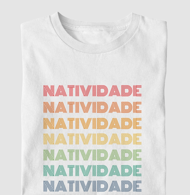 Natividade Letreiro Retrô
