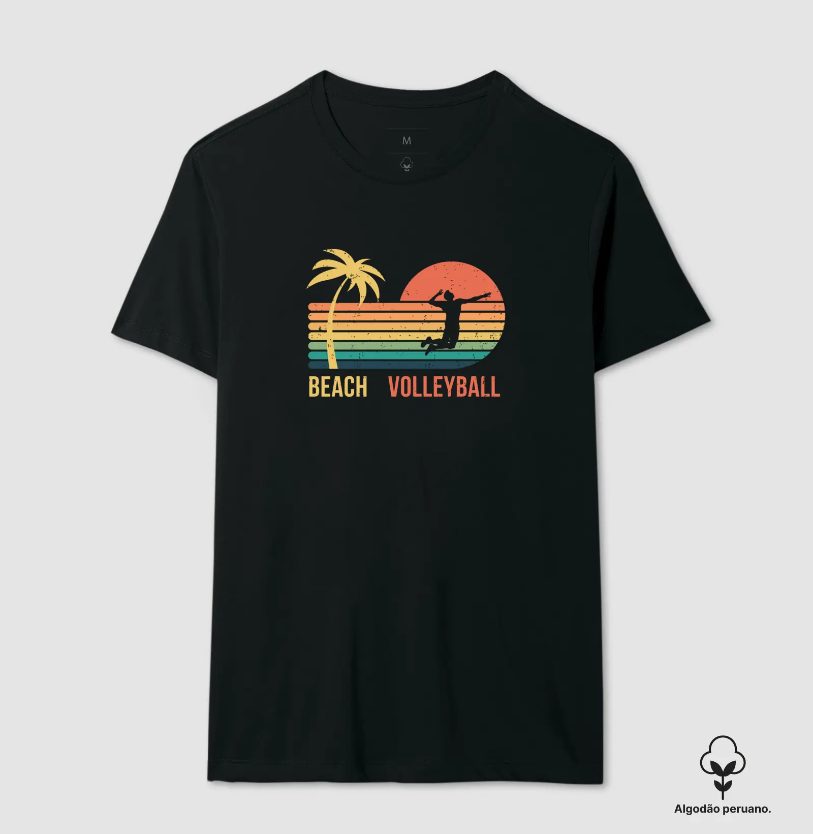 Camiseta Premium Beach Volleyball Vintage