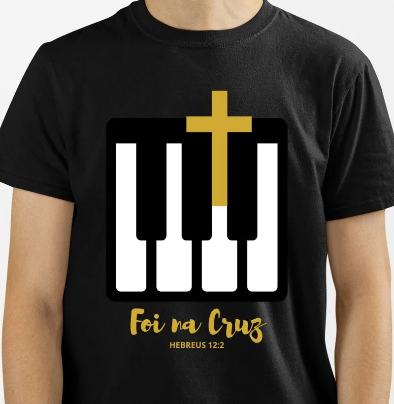 Camiseta Gospel - Teclado