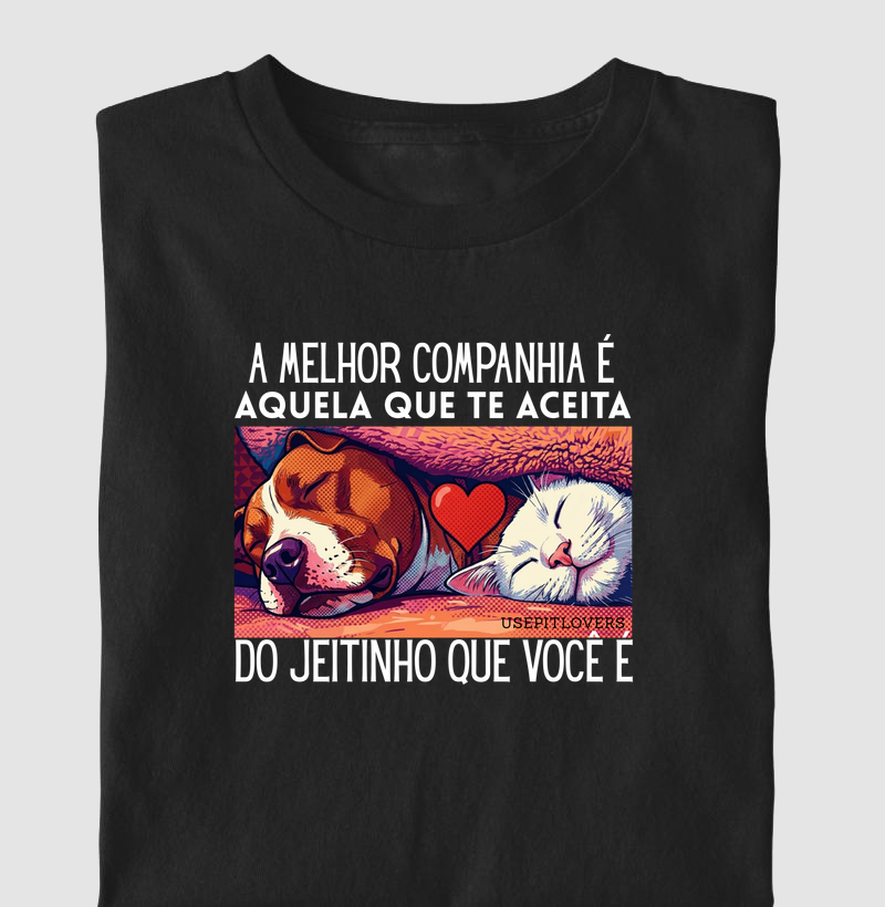 A MELHOR COMPANHIA É AQUELA QUE TE ACEITA DO JEITINHO QUE VOCÊ É