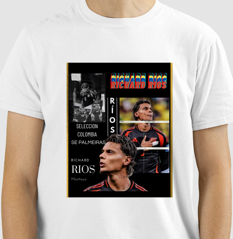 Camiseta Richard Rios Colômbia 