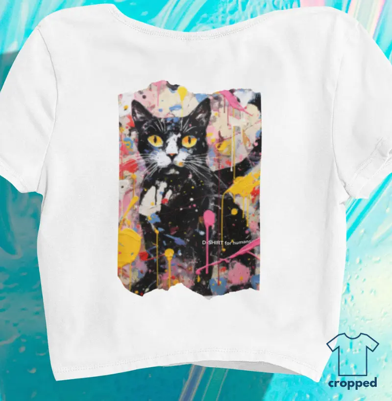 cropped - cat & art
