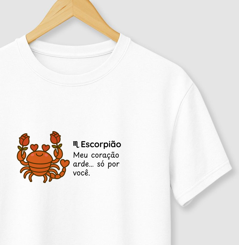 Escorpião - meu coração arde só por você