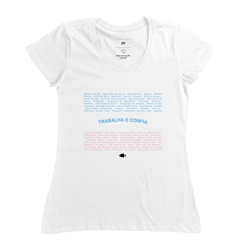 ES CidadeS Todas Formando Bandeira - Feminina - #27425