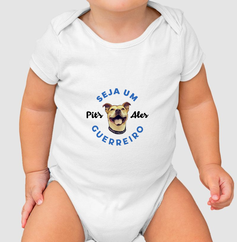Body Infantil Seja um Guerreiro