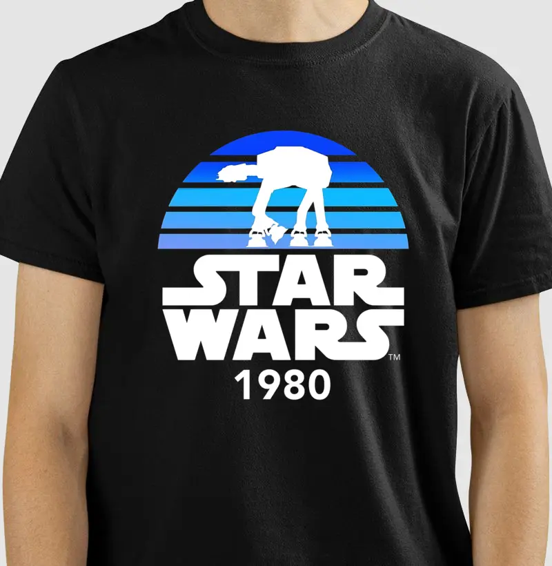 ❄️ Camiseta Star Wars – AT-AT 1980