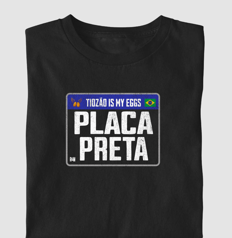 Tiozão Placa Preta