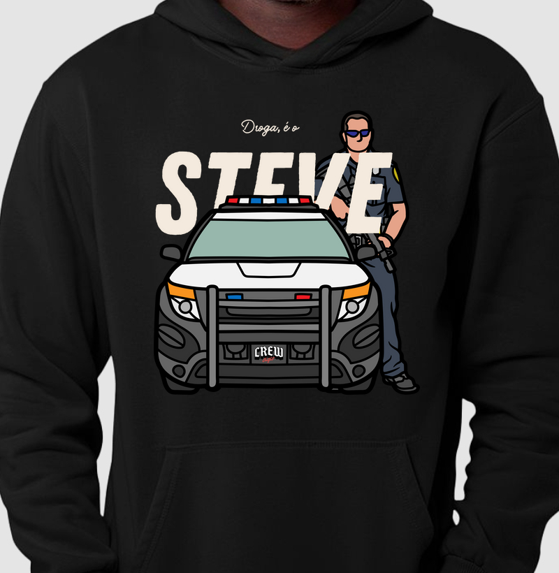 Hoodie Moletom - Droga É O Steve